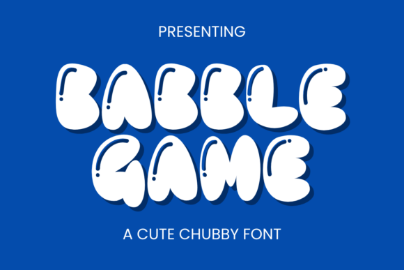 Babble Game Font for Playful Branding and Kids-Focused Campaigns