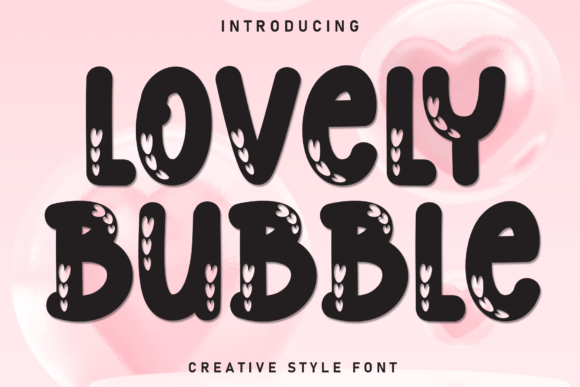 Bringing Brand Charm with the Lovely Bubble Font