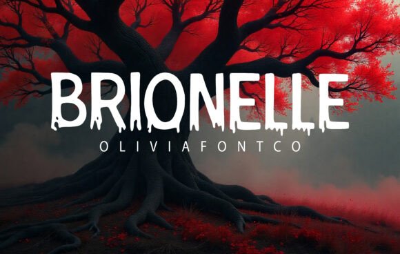 Brionelle Font: A Bold Display Typeface for Creative Projects