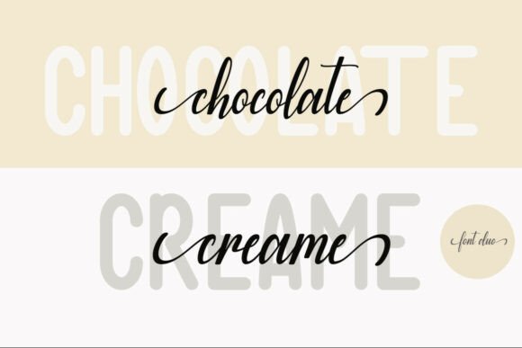 Chocolate Creame Font: A Versatile Typeface for Marketers