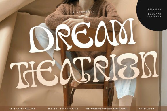 Dream Theatrion Font for Eye-Catching Campaigns