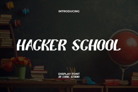 Hacker School Font for Bold Digital Campaigns