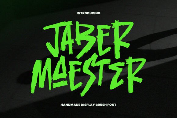 Jaber Maester Font for High-Impact Branding and Campaigns