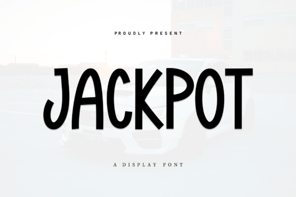 Jackpot Font: A Playful Display Typeface for Creative Branding