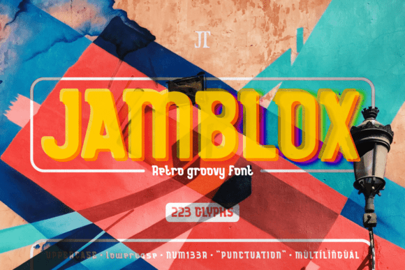 Jamblox Display Font for Bold Branding and Marketing