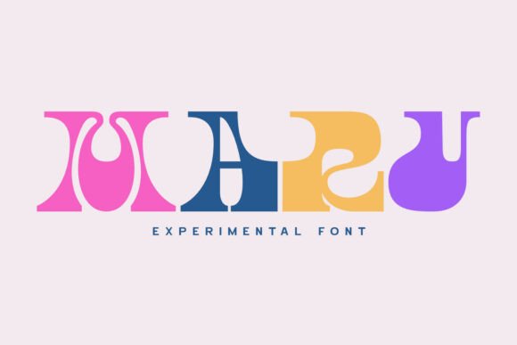 Maru Font: A Playful Display Typeface for Content Creators