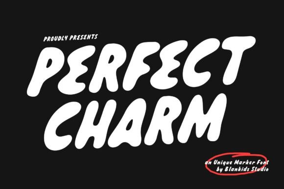 Perfect Charm Font: A Playful Display Typeface for Creative Publishing