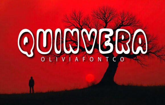 Quinvera Font: A Bold Display Typeface for Impactful Designs
