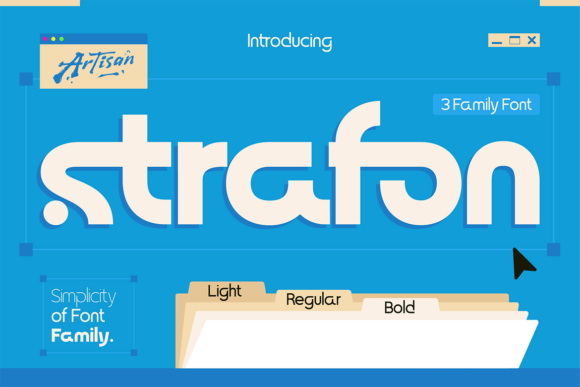 Strafon Font: The Corporate-But-Cool Typeface for Small Business Branding