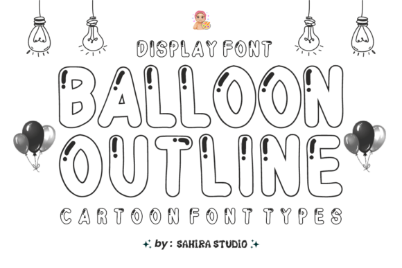 Why Balloon Outline Font Adds Polish to Your Brand