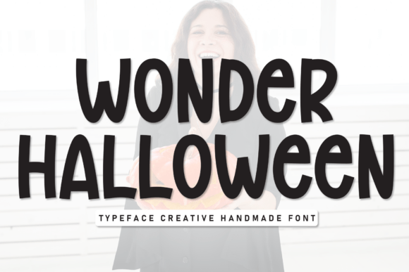 Wonder Halloween Font for Editorial Design