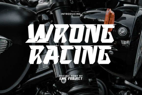 Wrong Racing Font: A Bold Choice for Editorial Design