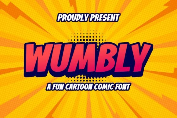 Wumbly Font: A Playful Typeface for Creative Makers